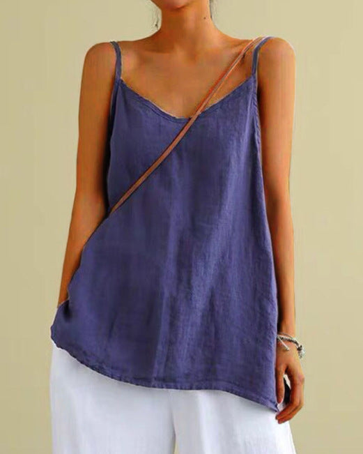 Breezy Linen Tank