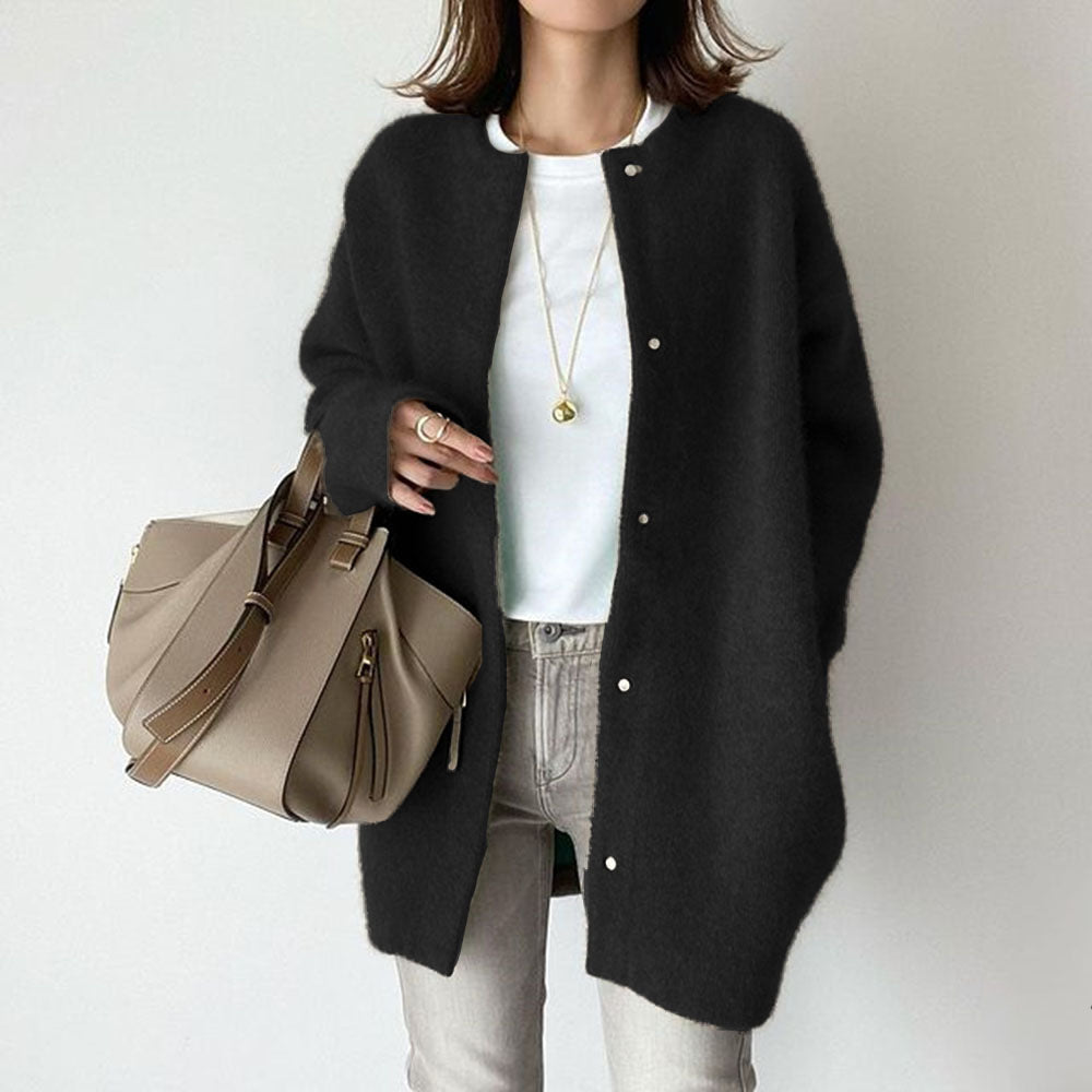 Soft Knitted Coat Cardigans Loose Jacket