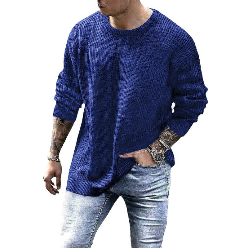 Fashionable Knitted Pullover