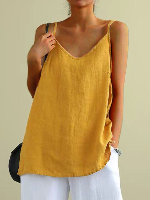 Breezy Linen Tank