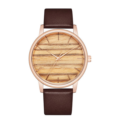 Ultra-Thin Wooden Belt Watch