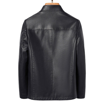 Men's ecological leather jacket