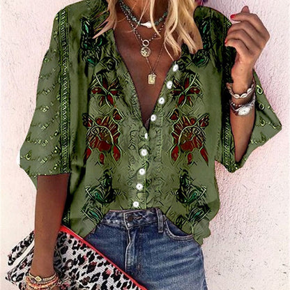 Floral Fantasy Blouse