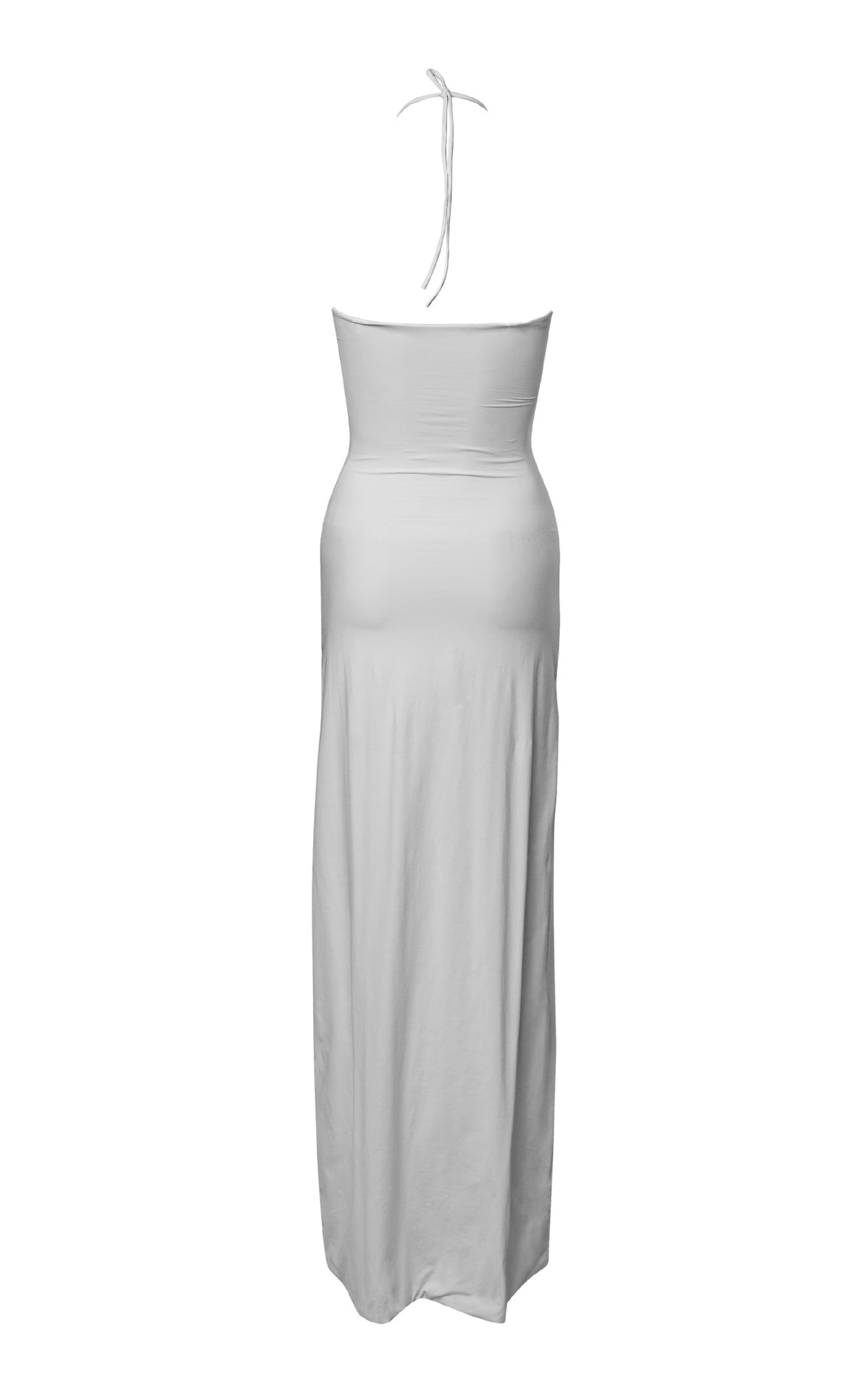 Slim-fit Three-dimensional Waist-tight out Halter Dress