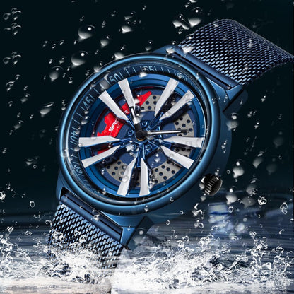 Rotating Wheel Watch