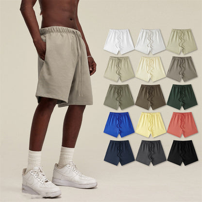 Mens Fashion Loose Solid Color Shorts