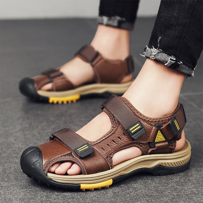 Breathable leather sandals, perfect outdoors