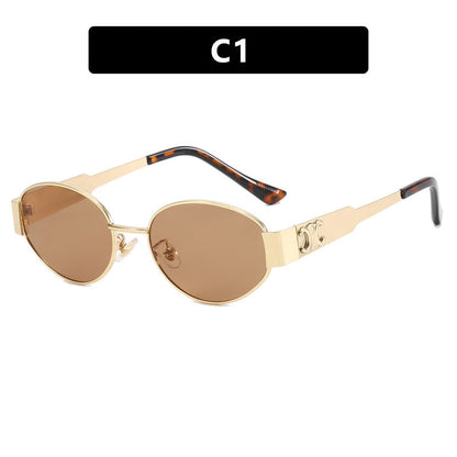 Fashion Oval Sunglasses New Women