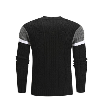 Men Casual Knitted Soft Cotton Sweaters