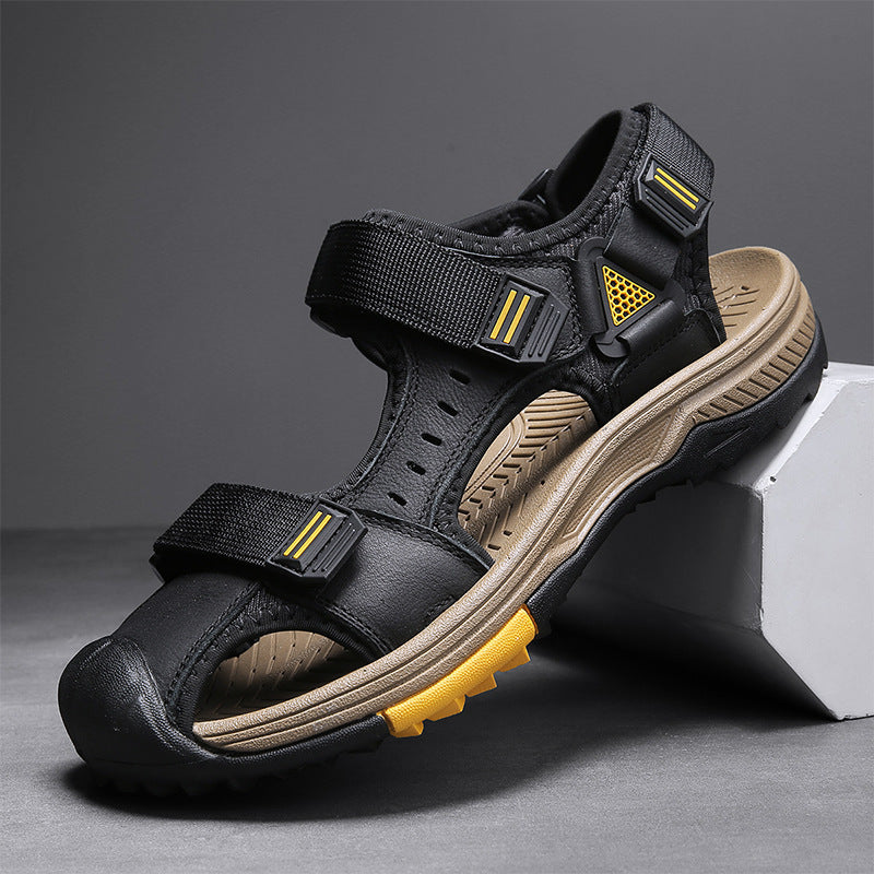 Breathable leather sandals, perfect outdoors