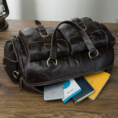 Retro Men's Business Document Bag