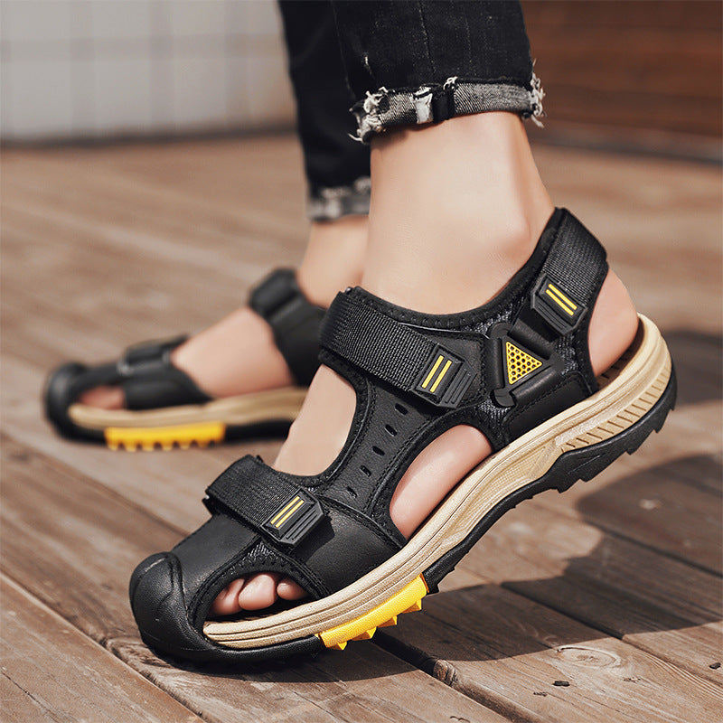 Breathable leather sandals, perfect outdoors