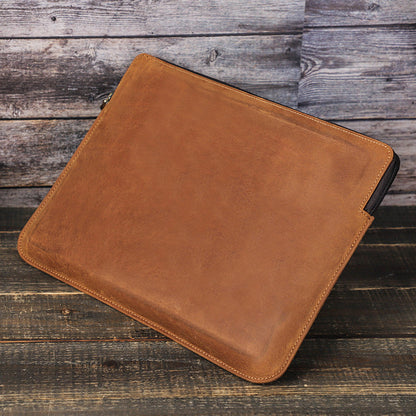 Crazy Horse Leather Notebook Sleeve