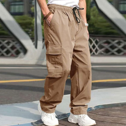 Casual Cargo Pants For Men Loose Straight