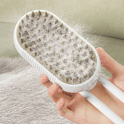 3-in-1 electric pet grooming brush.