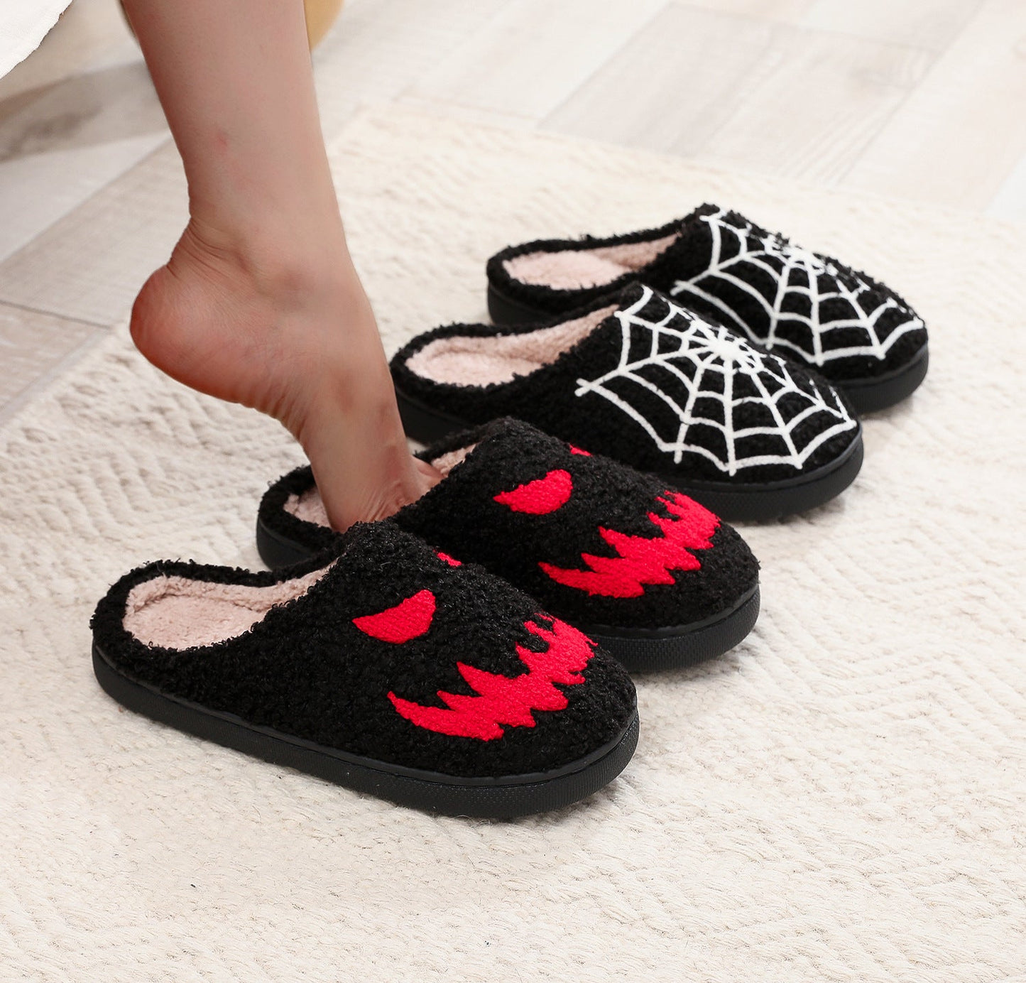 Cotton Slippers Male And Female Home Winter Indoor Cotton Slippers