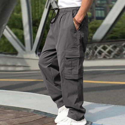 Casual Cargo Pants For Men Loose Straight